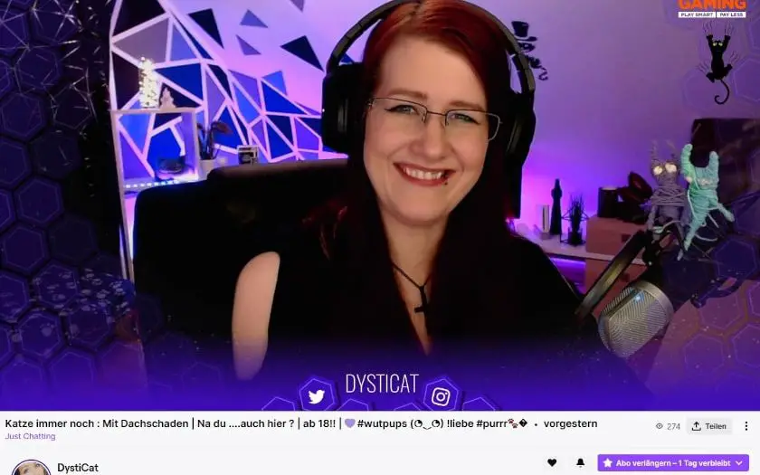 dysticat twitch streamer vorstellung