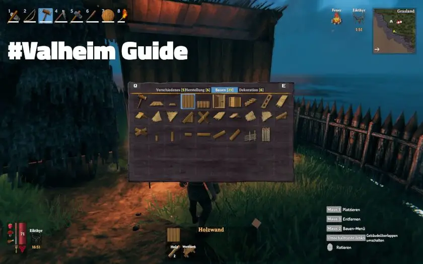 valheim guide3 das baumenü werkbank