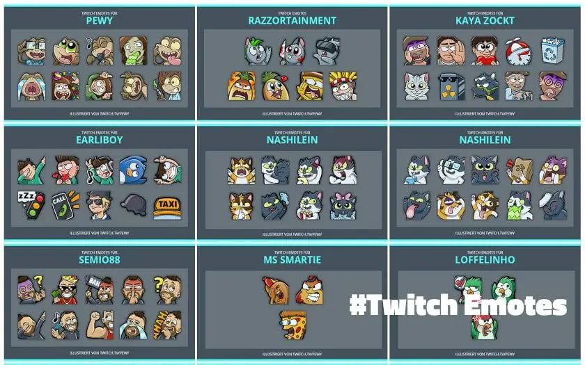 twitch emotes