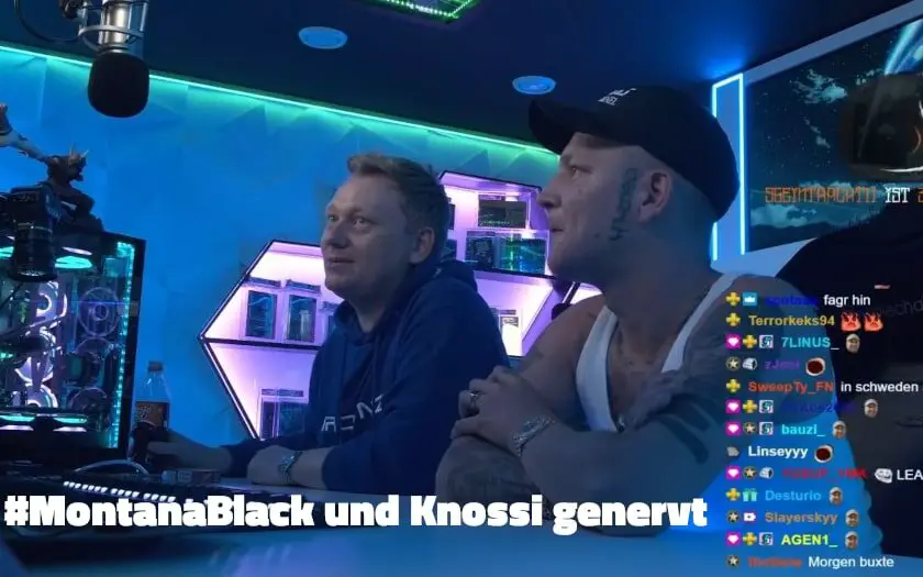 MontanaBlack und Knossi genervt