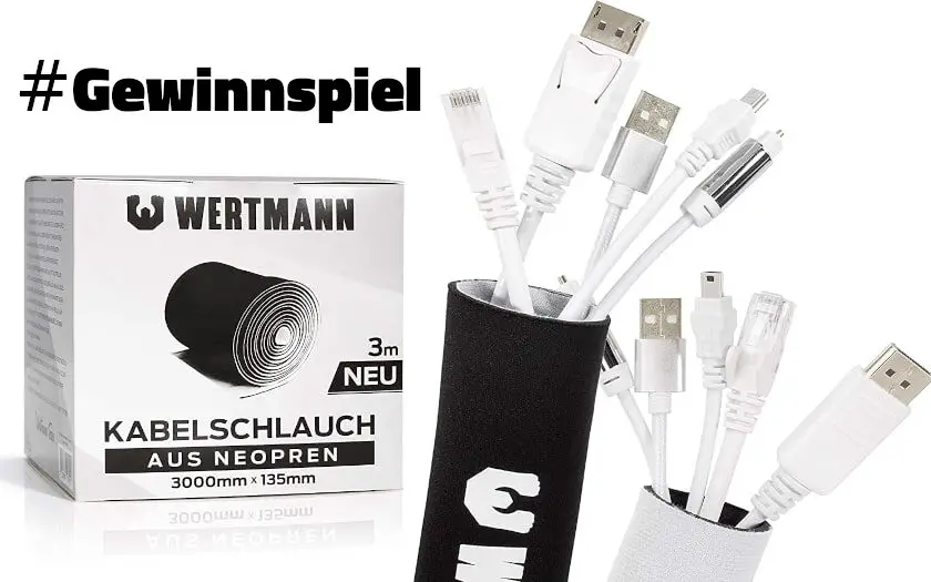 wertmann kabelschlauch gewinnspiel