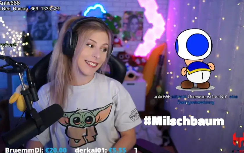 milschbaum streamer vorstellung
