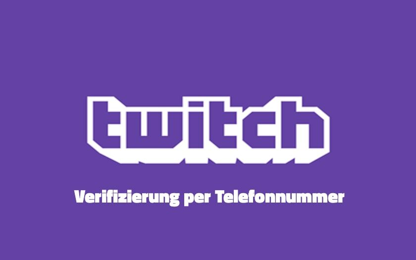 Twitch Verifizierung Telefonnummer