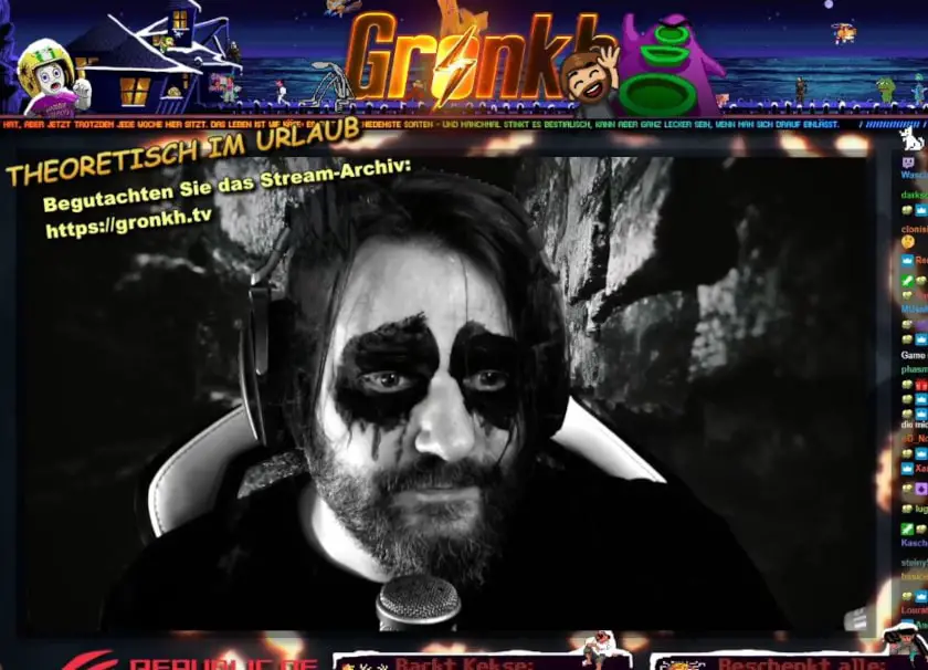 Twitch Halloween Gronkh