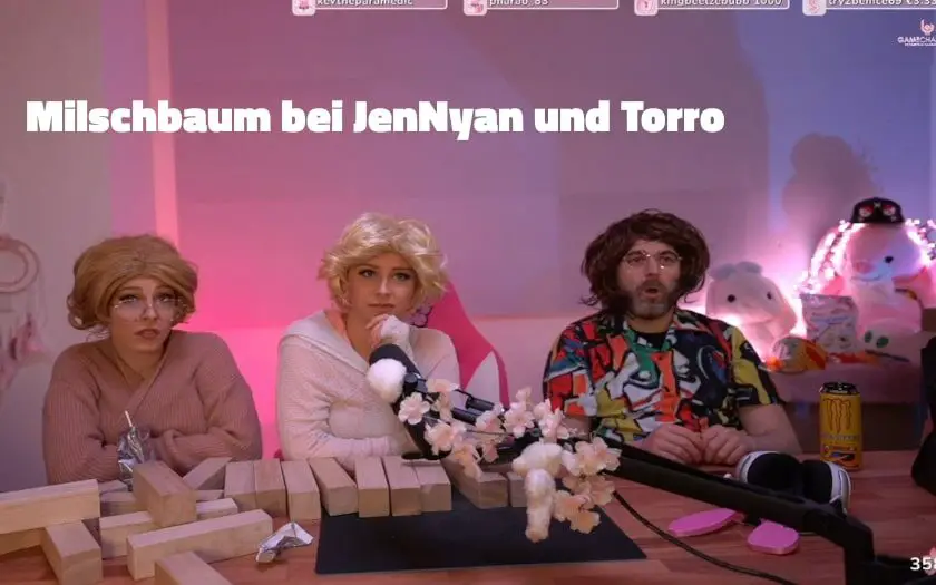 Milschbaum bei JenNyan und Torro zu Besuch