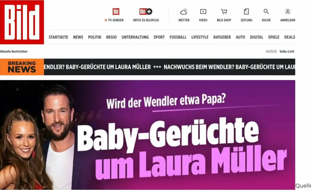 Laura Müller schwanger- Marvin Wildhage führt Presse aufs Glatteis