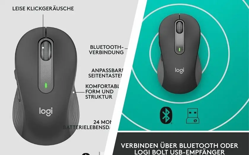 Logitech Maus Signature M650