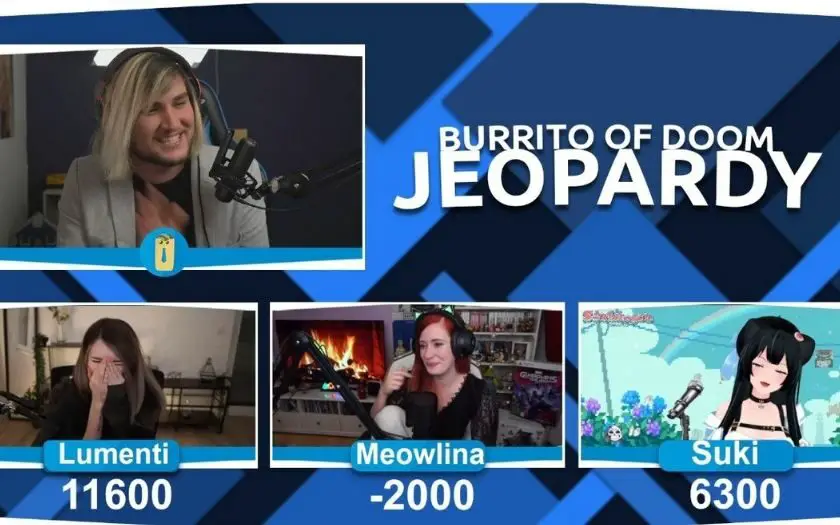 BurritoOfDoom Jeopardy