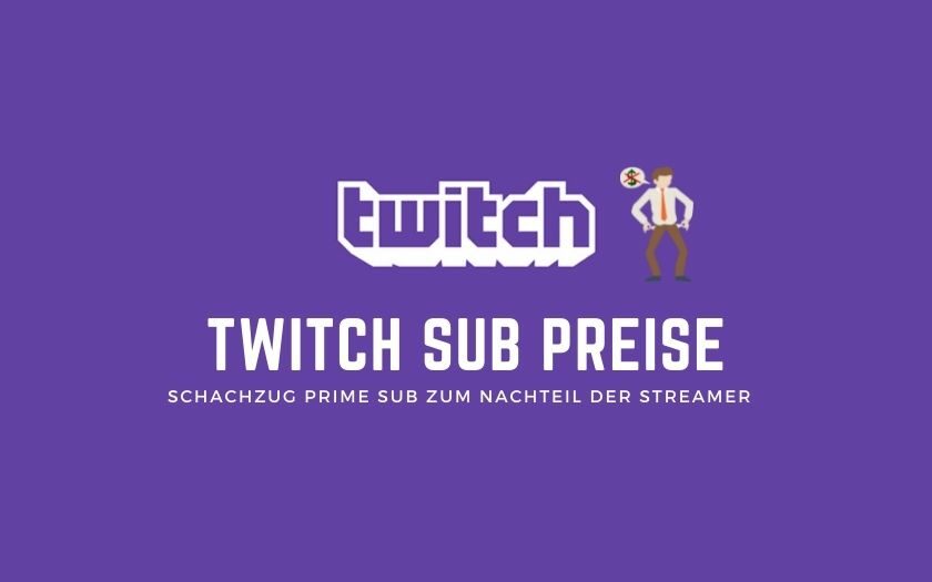 Twitch Sub Preise