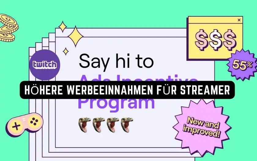 Höhere Werbeeinnahmen für Streamer