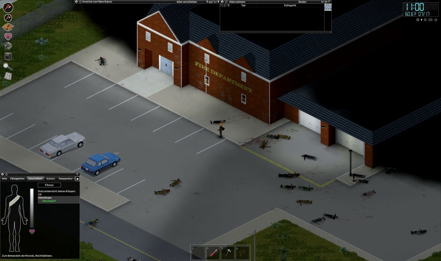 Project Zomboid Rosewood Base Die perfekte Feuerwehrstation