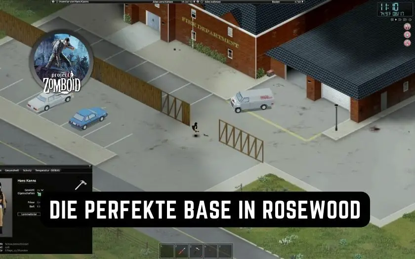 Project Zomboid Rosewood Base