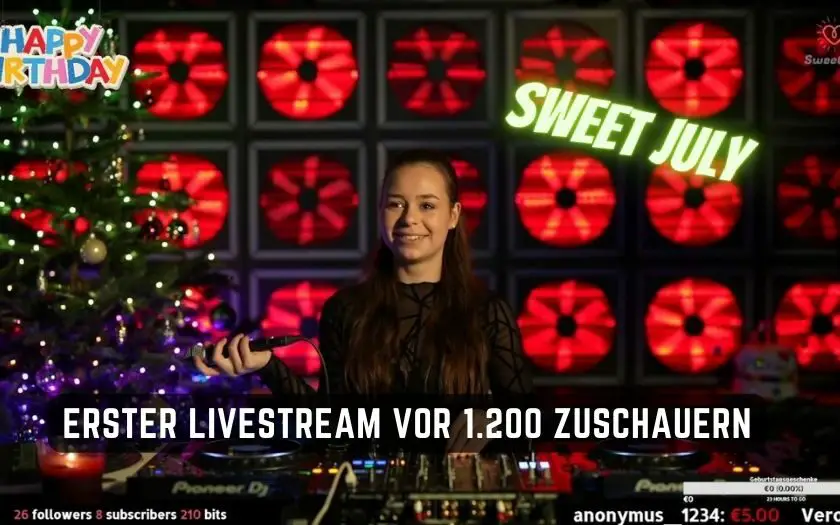 Sweet July Twitch Livestream