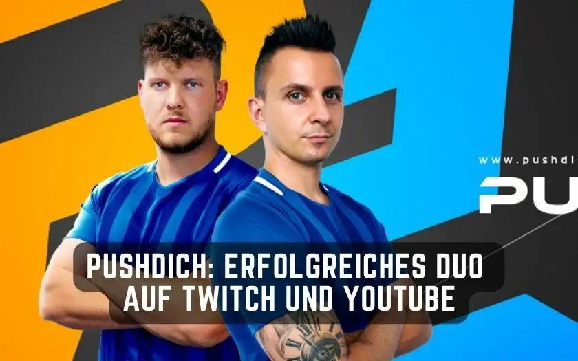 PushDich Erfolgreiches Duo auf Twitch und Youtube