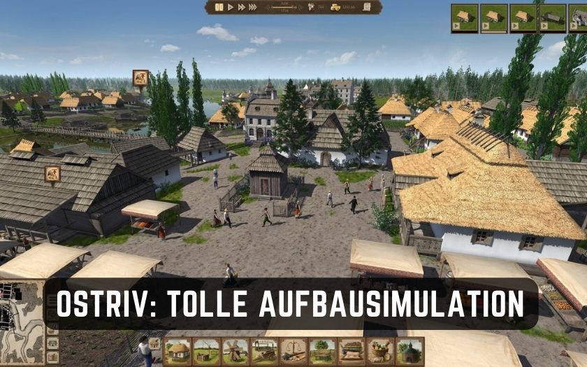 Ostriv Eine grossartige Städtebausimulation im 18.Jahrhundert