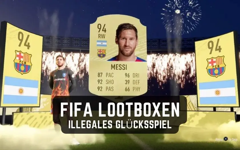 FIFA Lootboxen Illegales Glücksspiel