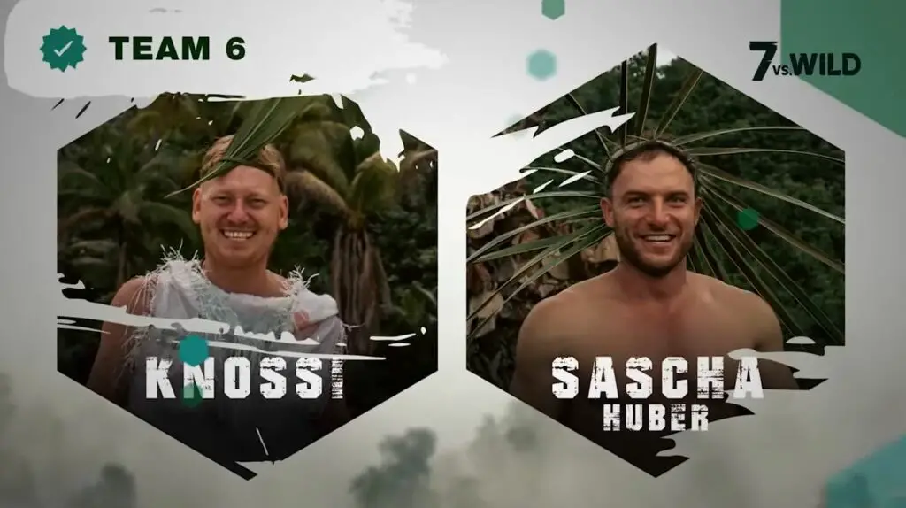Knossi und Sascha Huber in 7 vs. Wild
