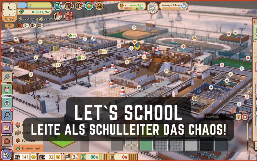 Let`s School Aufbauspiel als Schulleiter