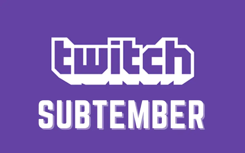 SUBtember 2023 auf Twitch Rabatte und Regelung