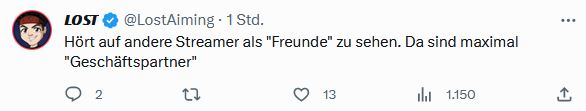 Fibii Tweet Lost Antwort