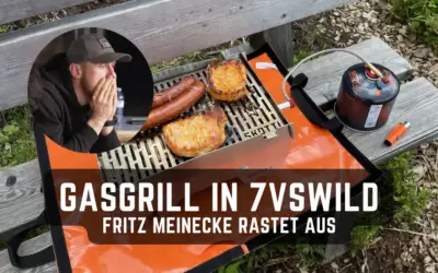 Gasgrill in 7vsWild- Fritz Meinecke rastet aus