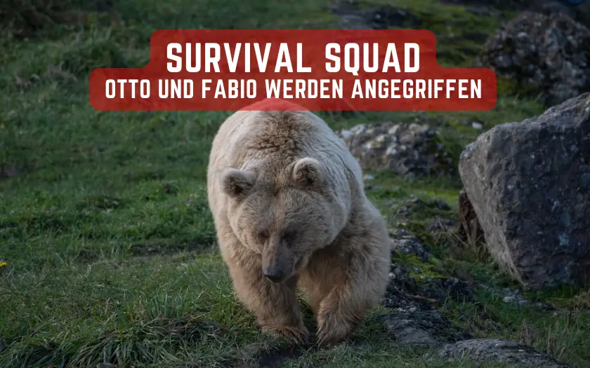 Survival Squad Bärenangriff Otto und Fabio