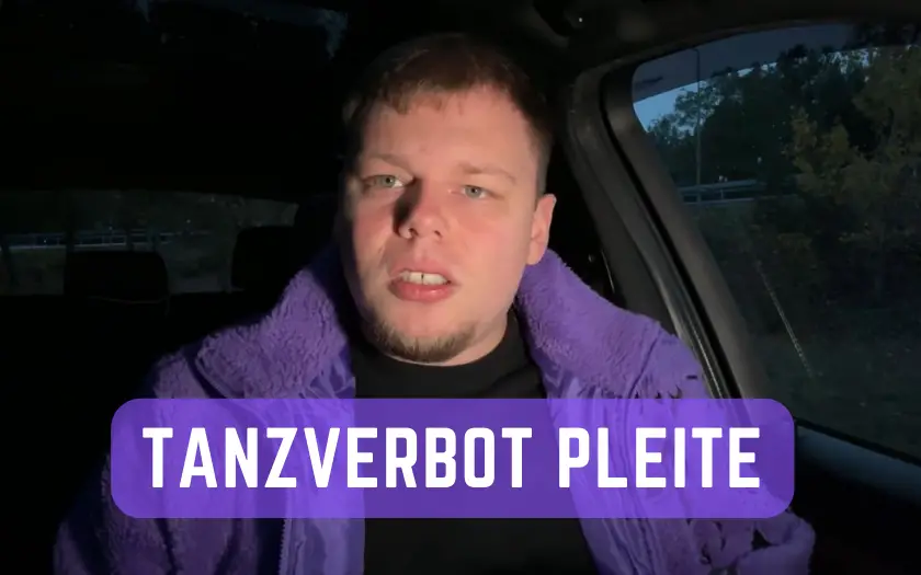 Tanzverbot Pleite