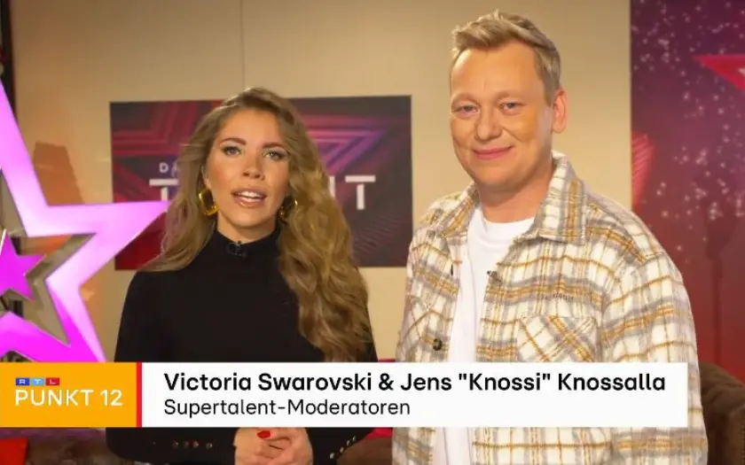 Knossi RTL Supertalent Moderator