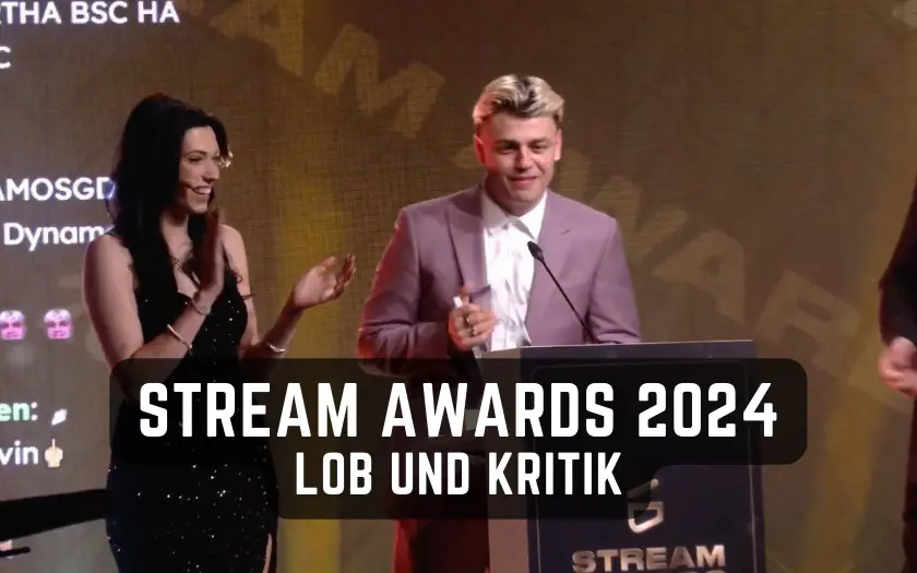Stream Awards Lob und Kritik