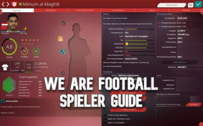 We Are Football Spieler Guide und Tipps