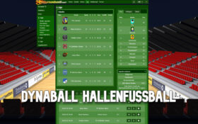 Dynaball Hallenfussball Browsergame Simulation